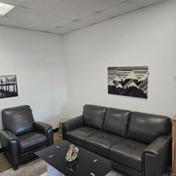 100%Real Leather Comfortable Sofa-Brayna 