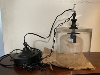 Restoration Hardware Mason Filament Jar pendant Lamp