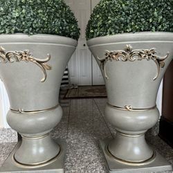 Beautiful Gorgeous Two Plant Outdoor Decoration For Both