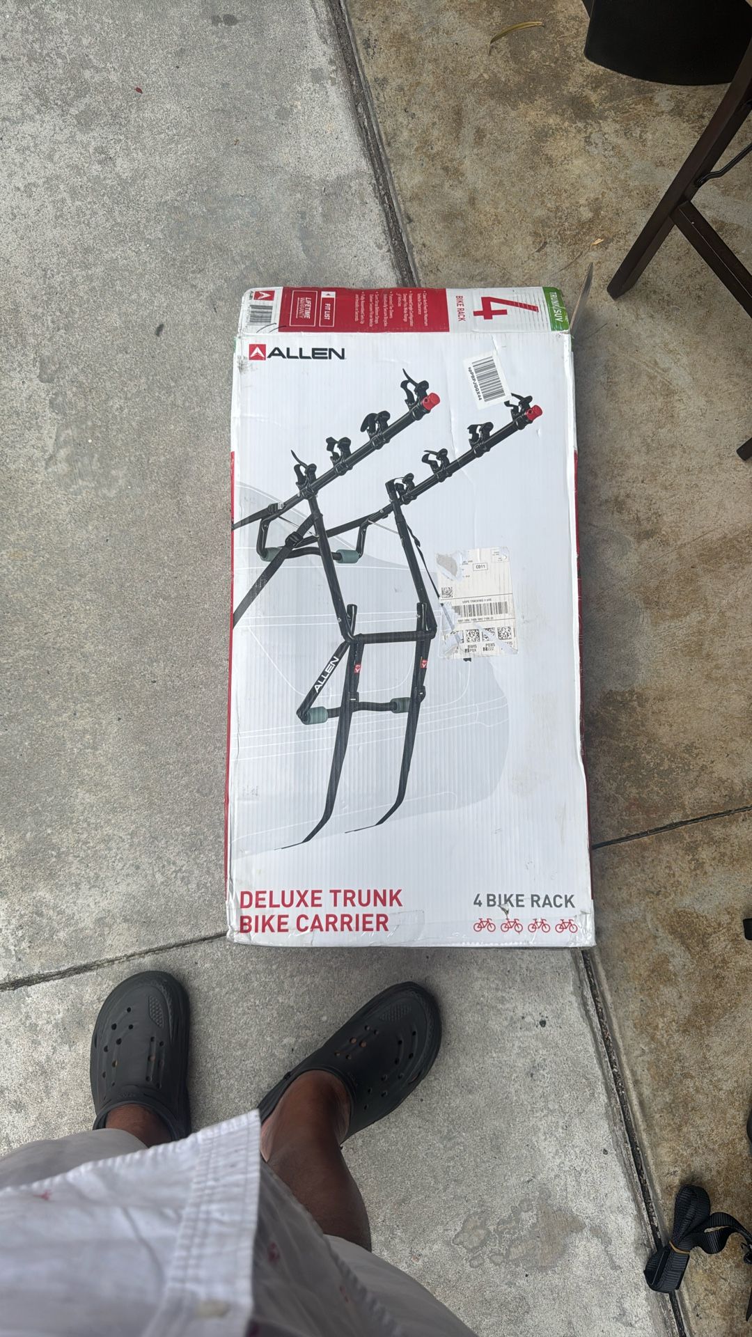 Allen 4-Bike Rack – Deluxe Trunk Mount