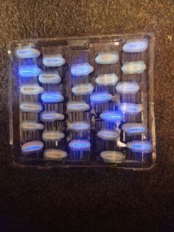 Huge Wholesale Lot of (131) ARC Teeth Whitening Blue Light Mouthpieces - FOR PARTS / REPAIR