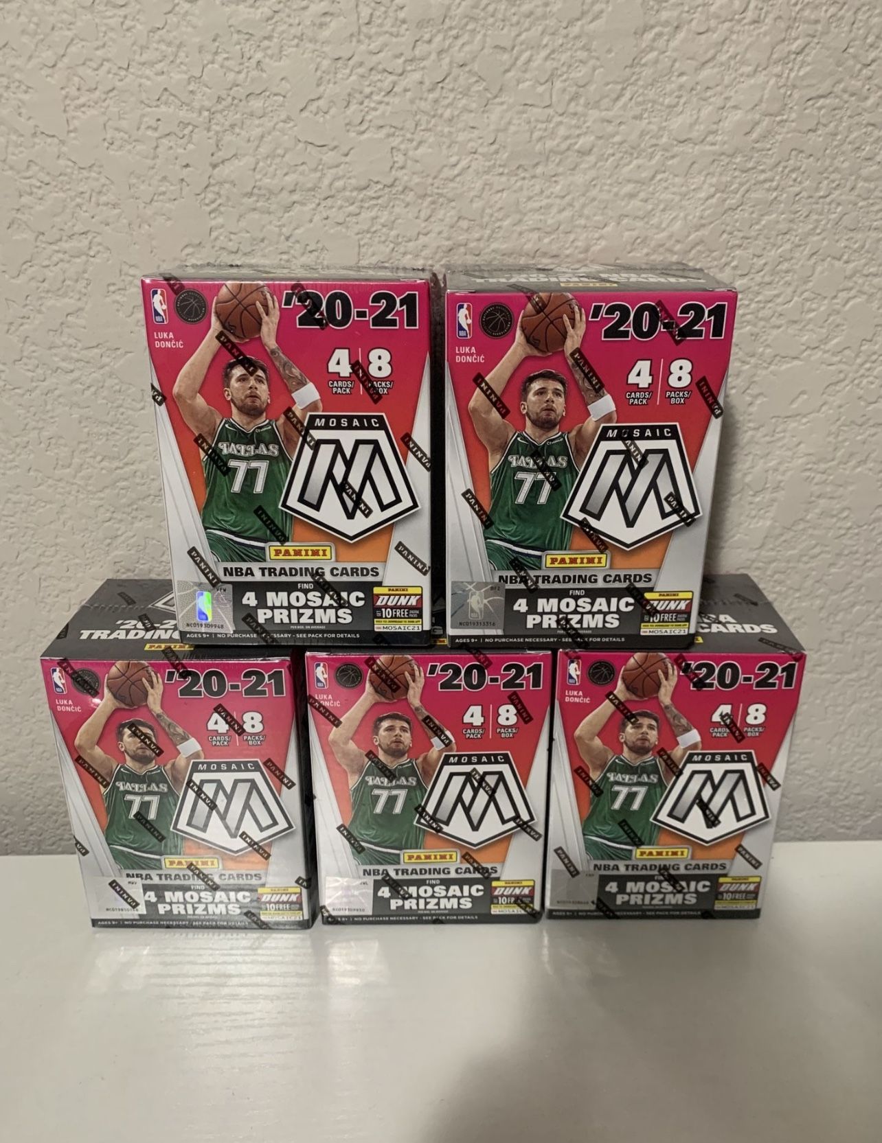 2020-21 NBA Mosaic Blaster Box Blasters Boxes Anthony Edwards Rookie Year Lamelo Ball RC Yr Sealed New Basketball Cards