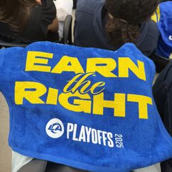 Rams Playoffs 2025 Towel New