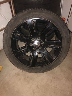 22” rims Chevy /Ford rims