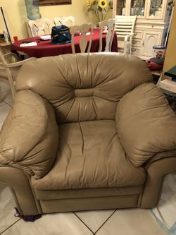3 piece leather sofa