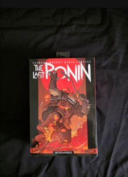 NECA Teenage Mutant Ninja Turtles The Last Ronin Michelangelo 7”