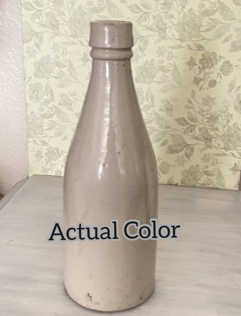 Antique Stoneware Beer Bottle 1800’s Glasgow Port Dundas Pottery