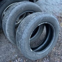 (2) 205/60/16 tires