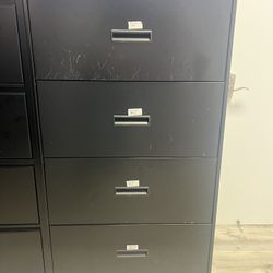 Lateral File Cabinet - 36” Wide - 4 Drawers