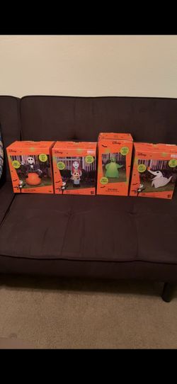 Halloween Nightmare Before Christmas Inflatables. 