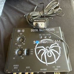 Soundstream BX-10 – Bass Enhancer Processor | Car Audio Bass Restoration Processor with Remote Control | Epicenter Alternative for Factory & Aftermark