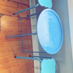 little table and stools