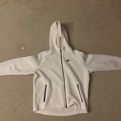 nike tech creams fleece hoodie mens