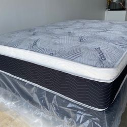 Full Euro Bamboo Orthopedic Pillow Top!•••