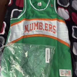 Midnight Organic Number Jersey Size Medium 