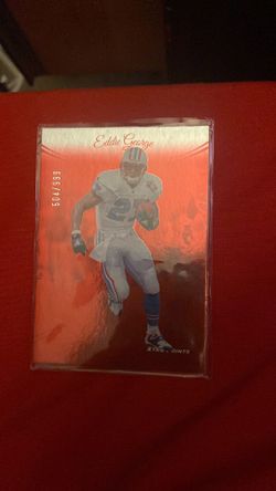 2024 Panini Prestige Eddie George Red Xtra Points Parallel