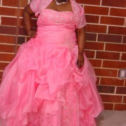Beautiful Pink Prom Dress