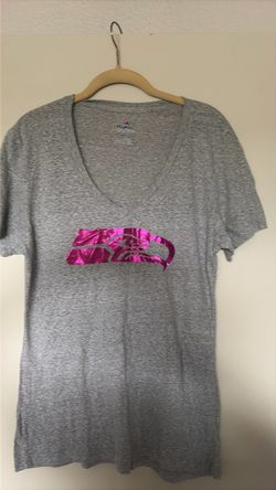 Majestic Seattle Seahawks Gray V-Neck T-Shirt