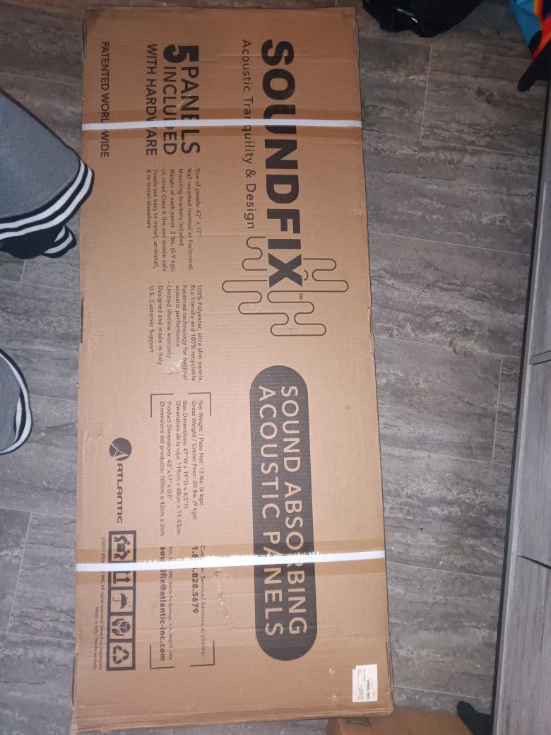 Brand New Noise Block Pads - 5 Pack