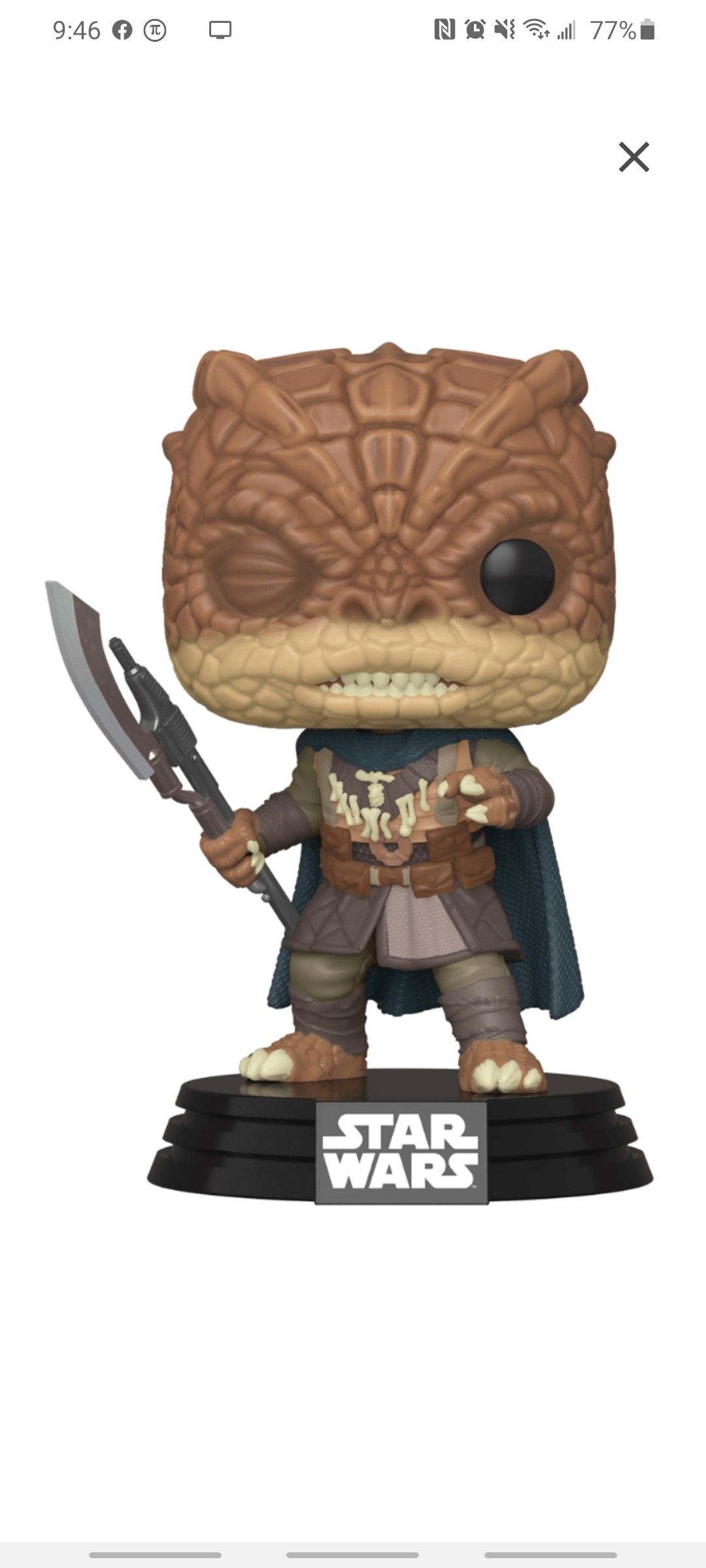 Funko Pop Star Wars Mandalorian Trandoshan Thug 357 Disney Walgreens Exclusive