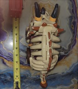 Mattel Triceratops Bone Car Imaginext Lost Creatures Dinosaur Skeleton 2008 Toy