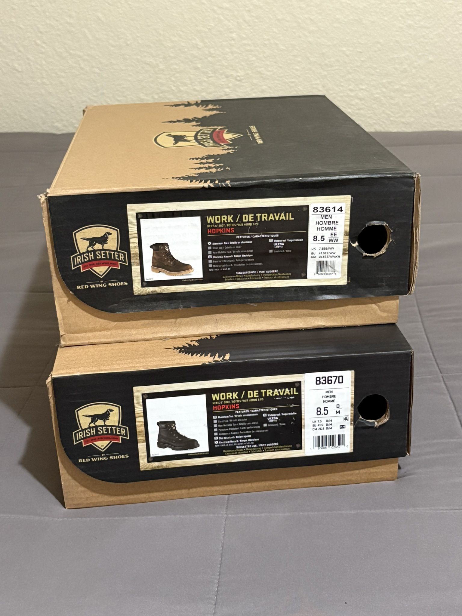 Work Boots Size 8.5