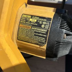 Dewalt Saw 12in