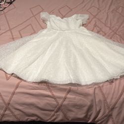 Girls David’s Bridal Flower Girl Dress 