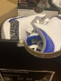 9c Racer Blue 3s 