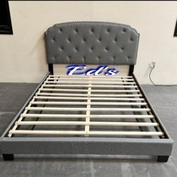 BRAND NEW QUEEN PLATFORM BED FRAME ONLY $179