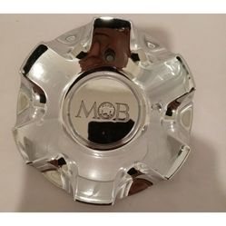 MOB Chrome Custom Rim Center Cap Hubcap Lug Middle Cover 643-CAP (1)   Thumbnail