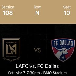 LAFC VS FC DALLAS 