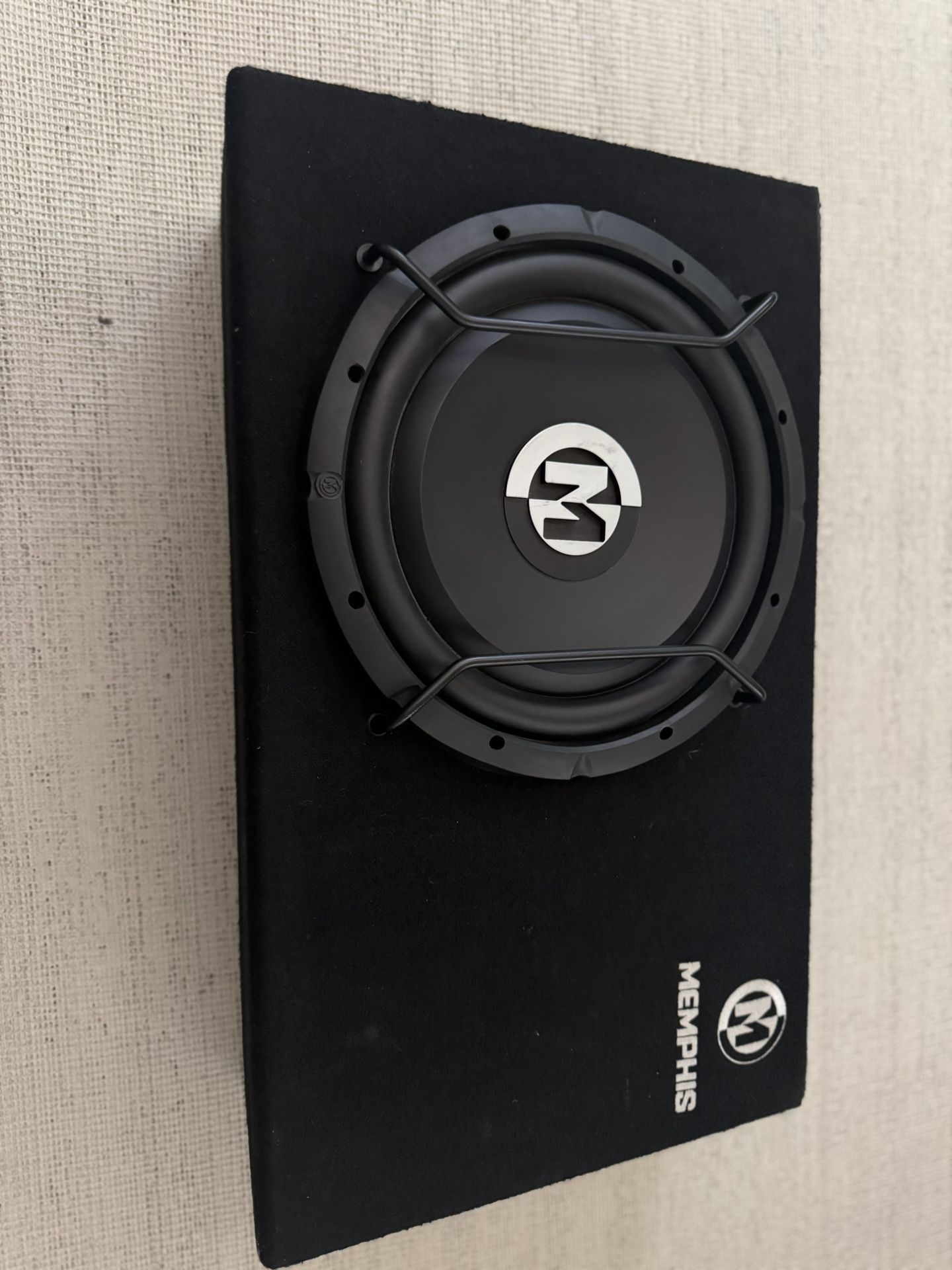 Memphis Powered Subwoofer SA112sp And Pioneer Dmh-130bt