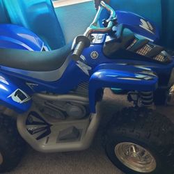 Clean Blue 4wheeler!