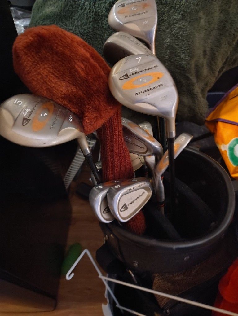 Used Copperhead Dynacraft Golfclubs