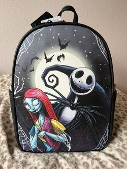 Loungefly X Disney The Nightmare Before Christmas Jack Sally Simply Meant To Be Backpack