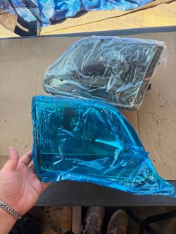 97-04 F150 Expedition Chrome Clear  Headlights &Corner Parking Lights