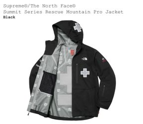 Supreme x The North Face Summit Series Rescue Mountain Pro Black