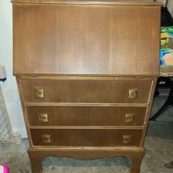 Secretary Desk Shelf With Drawers