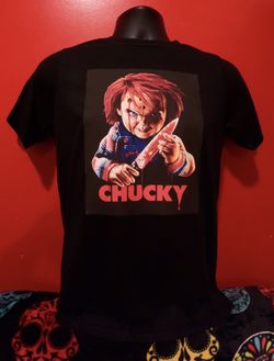 T shirt Halloween chucky