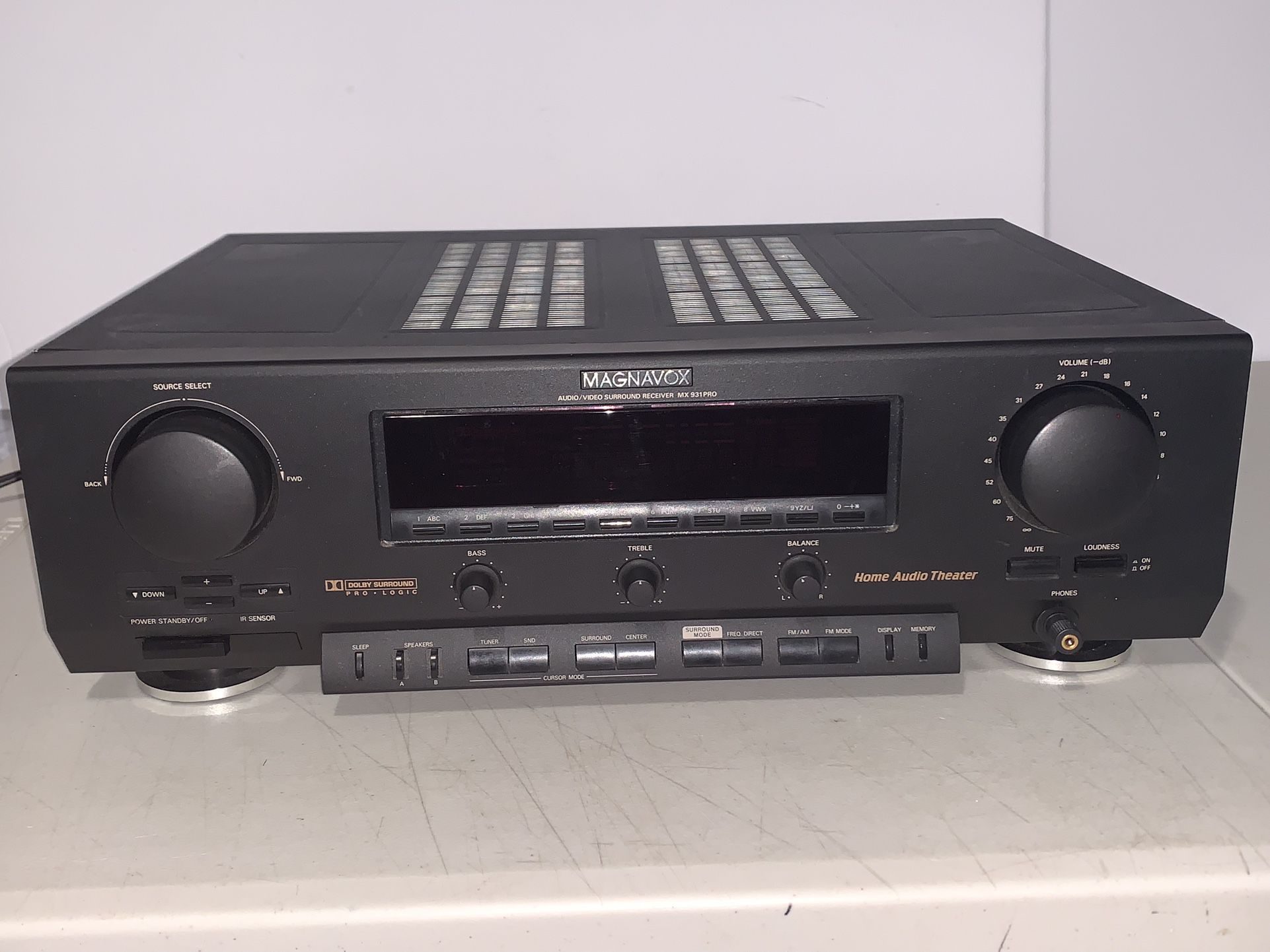 Magnavox MX931 Pro Audio / Video Surround Sound Receiver