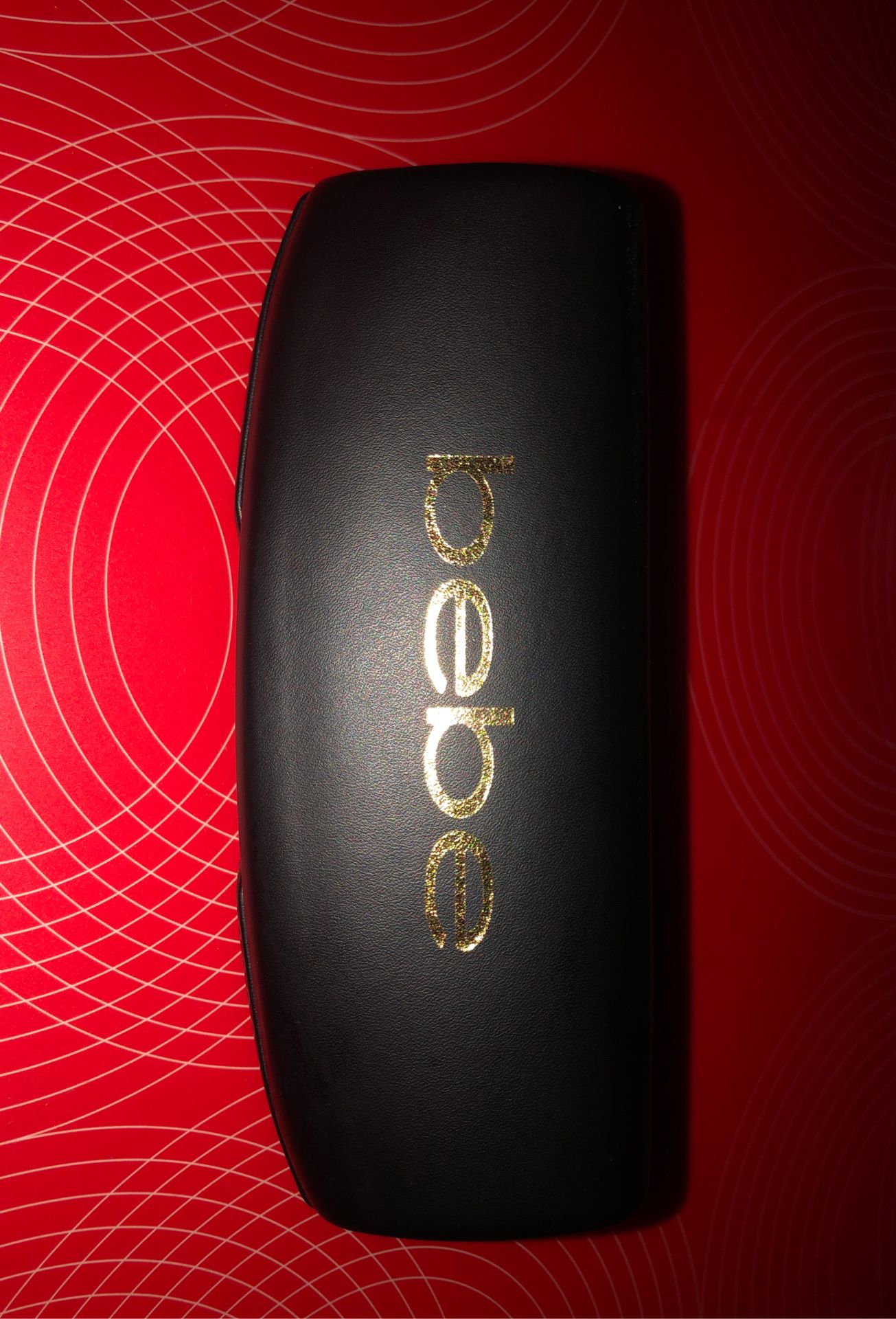 bebe glasses leather case