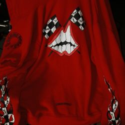 Chrome Hearts Mattyboy Zip Up Red