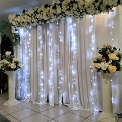 Carpa 20x40 Decorada Con Telas.