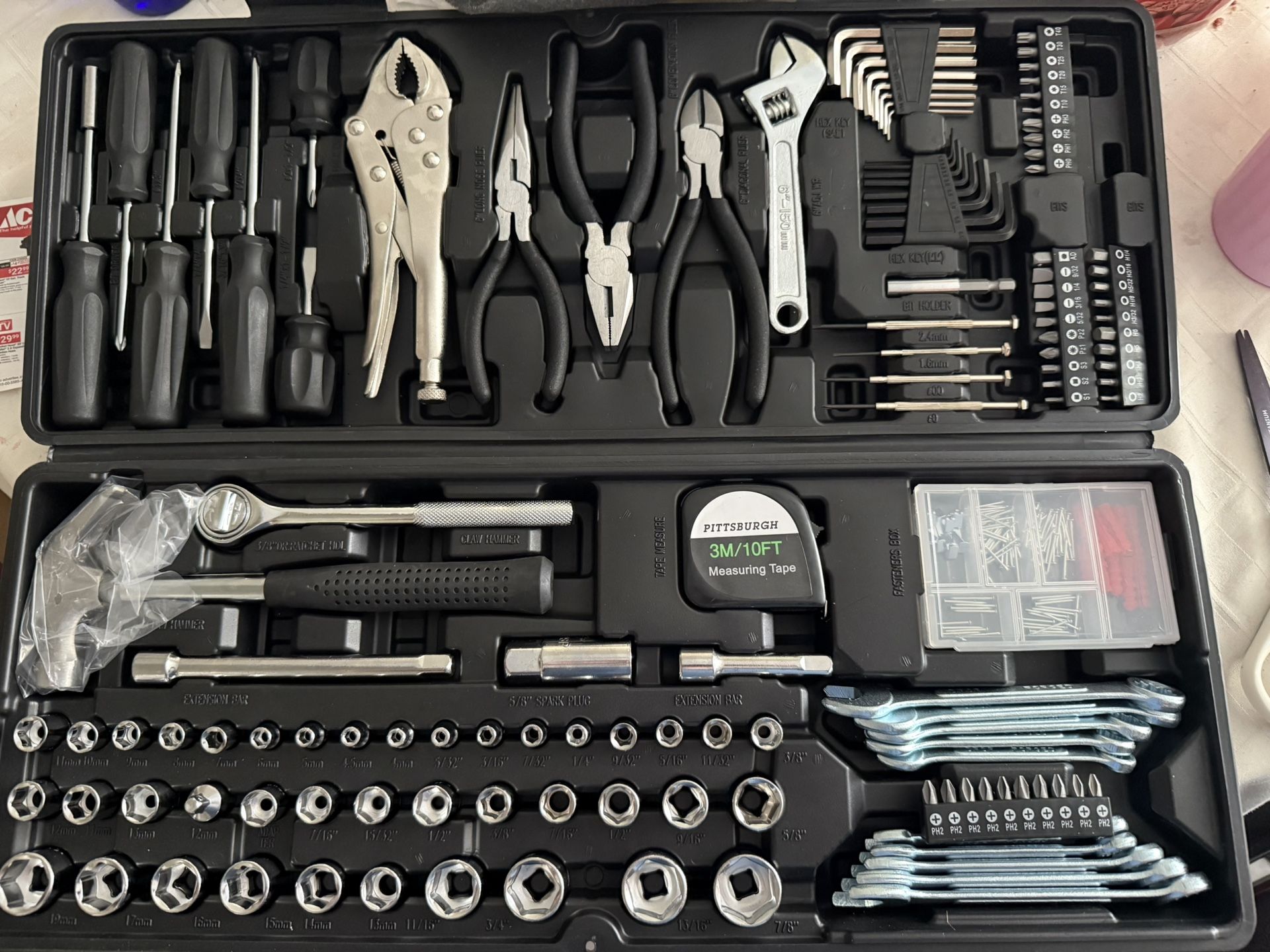 Harbor Freight 130 Piece Tool Set (NEW)