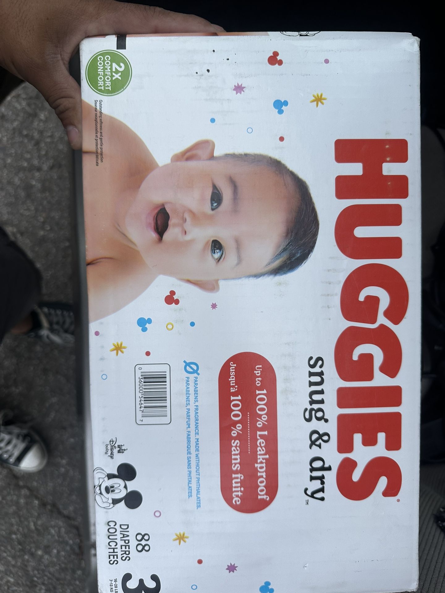 Huggies Size 3 Diaper Case 88 Papmper