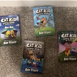 🐱🎨 CAT KID COMIC CLUB SET 🎨🐱 (Fun + Creative Reading!)