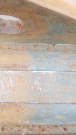 Small bucket 16" by bobcat for small excavator