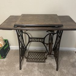 Refurbished Singer Sewing Table