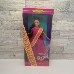 Vintage Barbie ‘1995 Indian Barbie ‘12 Doll  / Dolls of the World Collection • Made in Malaysia 